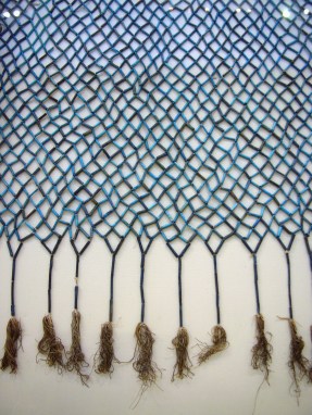 Detail of a beaded dress British Museum