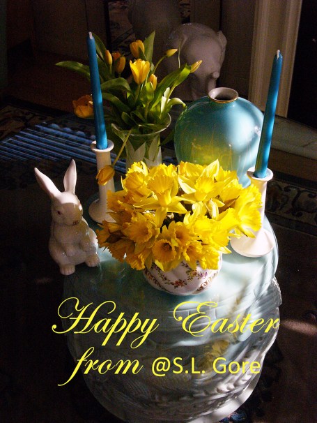 Easter at my house is a time for yummy food, delicious wines and good company.