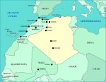 Morocco Algeria Mali&nbsp;map